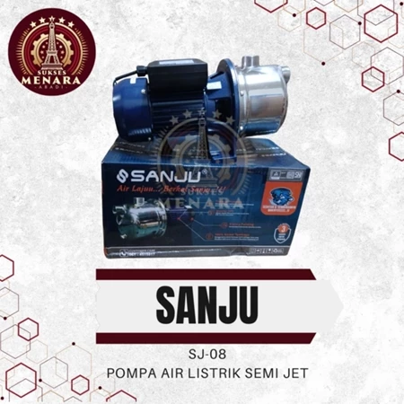 Pompa Air Listrik SANJU SJ-80 Manual Semi Jet Hemat Listrik