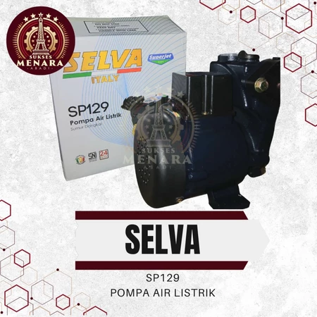 SELVA SP-129 Manual Pompa Air Listrik Sumur Dangkal