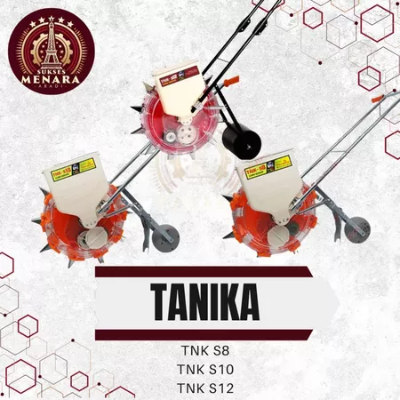 TANIKA Seeder TNK S8 S10 S12 Alat Tanam Benih & Pupuk Otomatis