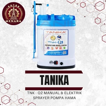 Tanika TNK-Q2 Sprayer Hama Elektrik dan Manual 2 in 1 16 L Alat Semprot Pertanian Otomatis