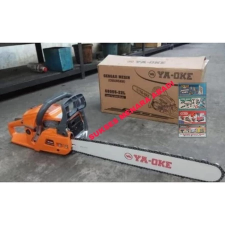 Gal-4 Chainsaw YA-OKE 6800S-22L Mesin Potong Kayu