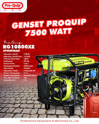 Mesin Genset Pro-Quip